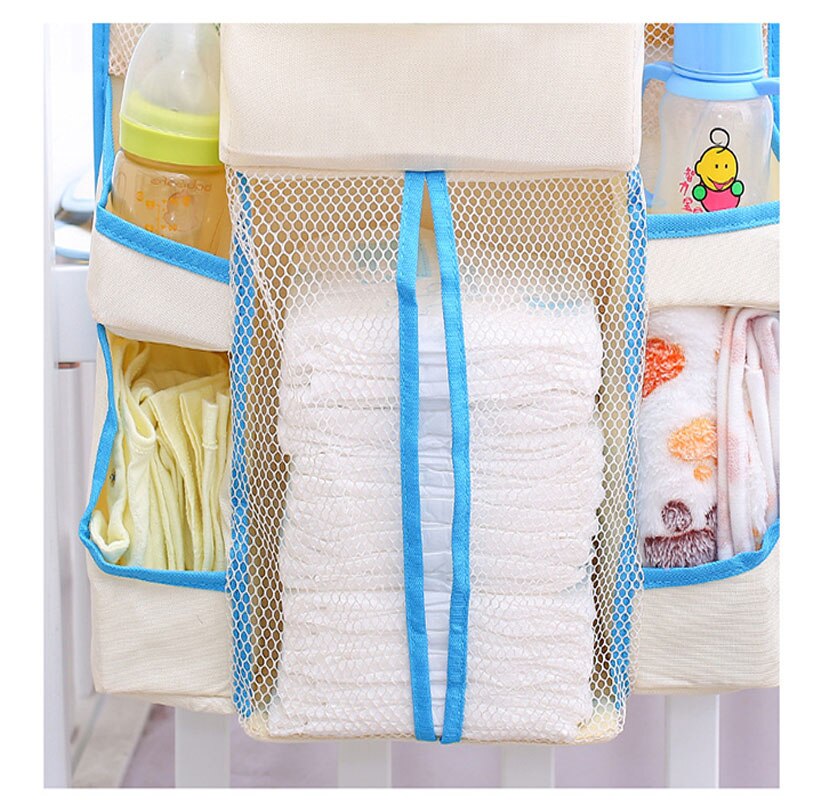 Wieg Bed Opbergdoos Opknoping Tas Luier Opbergtas Bed Opbergtas Multifunctionele Kinderwagen Opknoping Bag Rack Baby levert