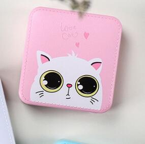 Mini Power Bank 10000Mah Externe Batterij Draagbare Oplader Opladen Snelle Leuke Powerbank Vertrouwen Bank Telefoon Batterij: 10000mah Pink Cat