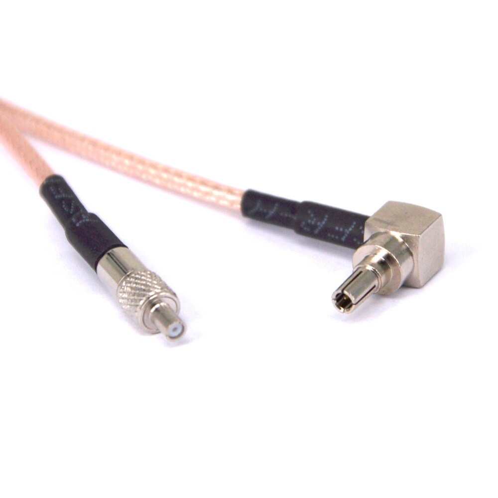 5 Stuk/partij TS9 - CRC9 Adapter TS9 Vrouwelijke Om CRC9 Mannelijke Connector Splitter Pigtail Kabel RG316 15 Cm