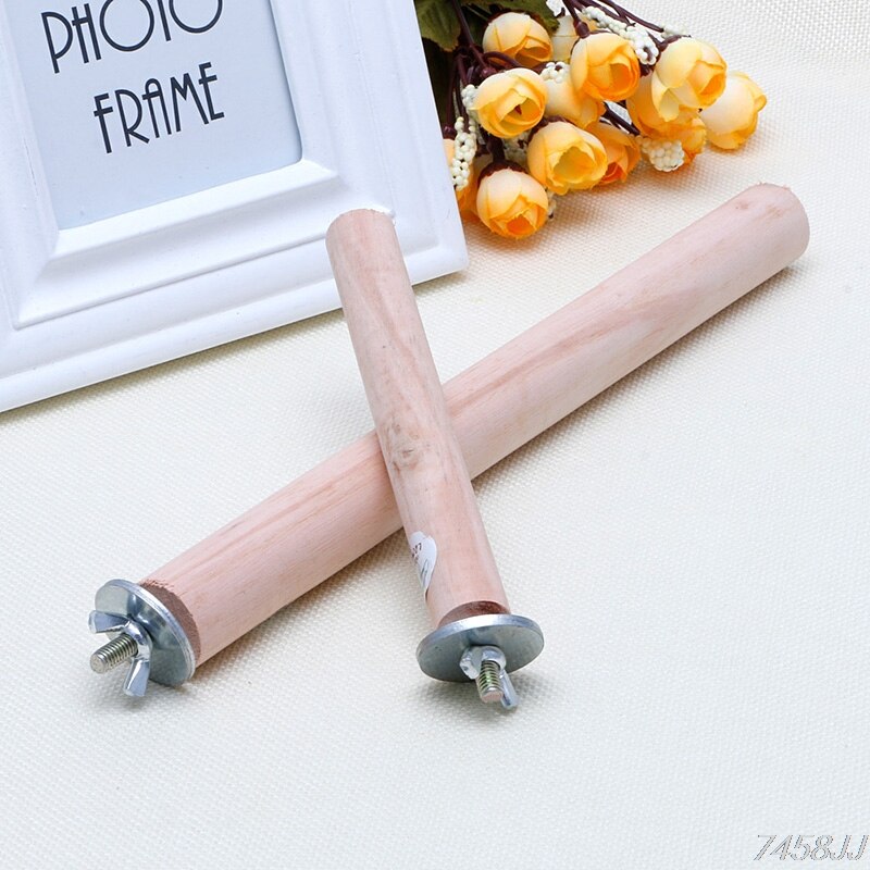 Jouet perroquet en bois brut pour animaux | Branche de perroquet, perchoirs de Hamster pour Cage à oiseaux, nouvelle directe