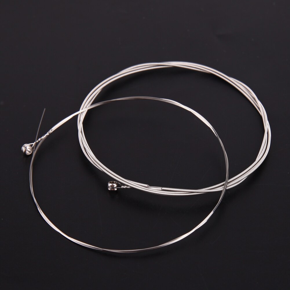 6Pcs/ Set Guitar Strings Hexagonal Carbon Stee Nickel Plated Steel Guitar Strings for Electric Guitars