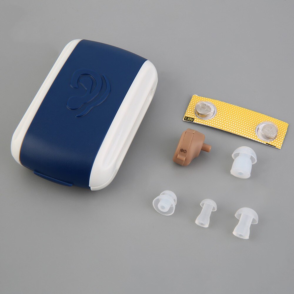 ear care Audiphone Hearing Aid Portable Mini Personal Sound Amplifier Ear Tone Volume Adjustable Hearing Aids Care