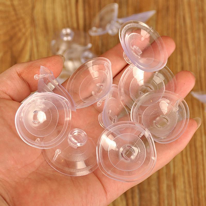 10/20Stck Klar Saugnapf Glas Fenster Zauberstab Haken Starke Vakuum Saugnäpfe Haken Für Fenster Dekoration Hochzeit Auto glas