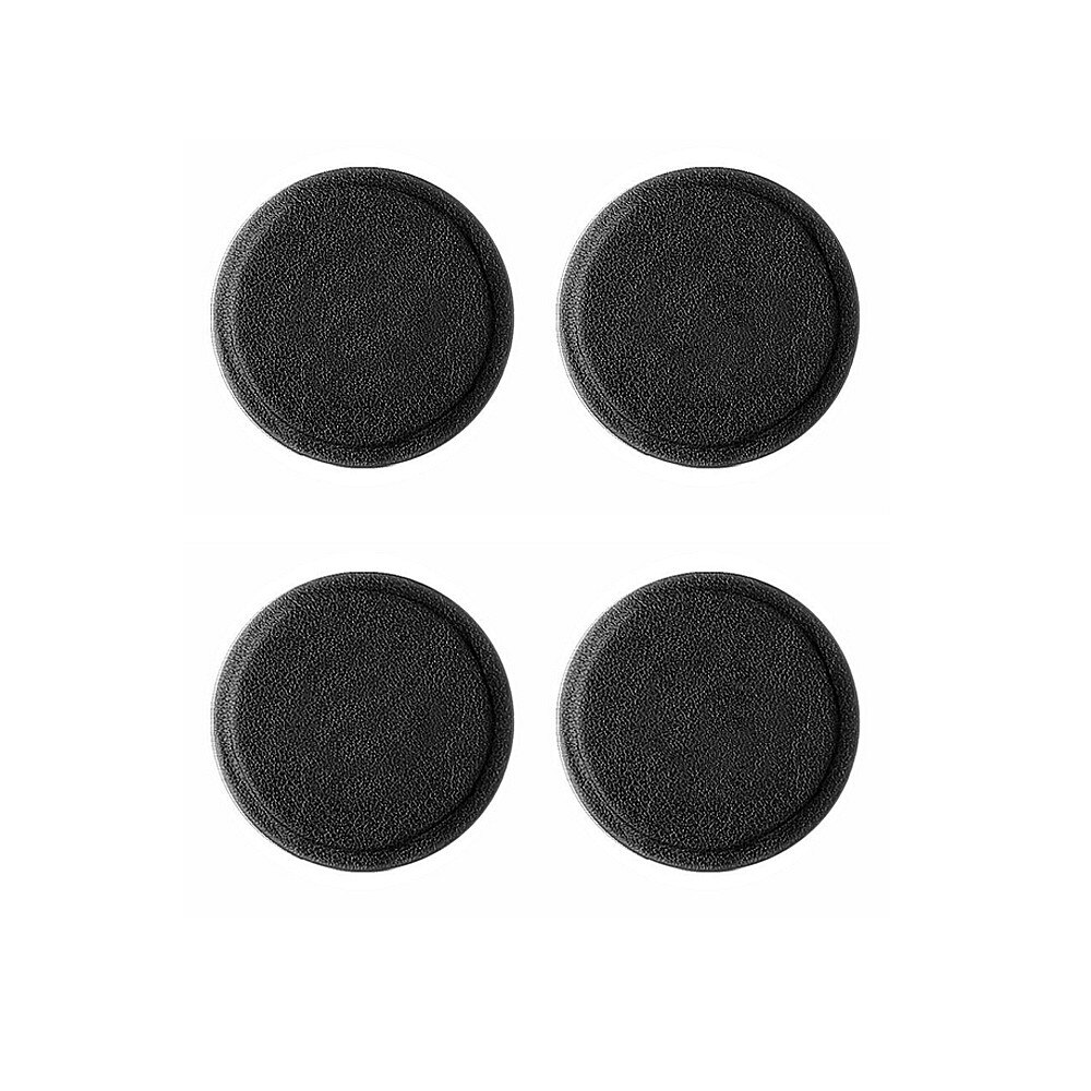 JUSFYU-soporte magnético para teléfono de coche, placa de Metal y hojas de hierro de cuero para rejilla de ventilación de aire, soporte de coche: 4Pcs