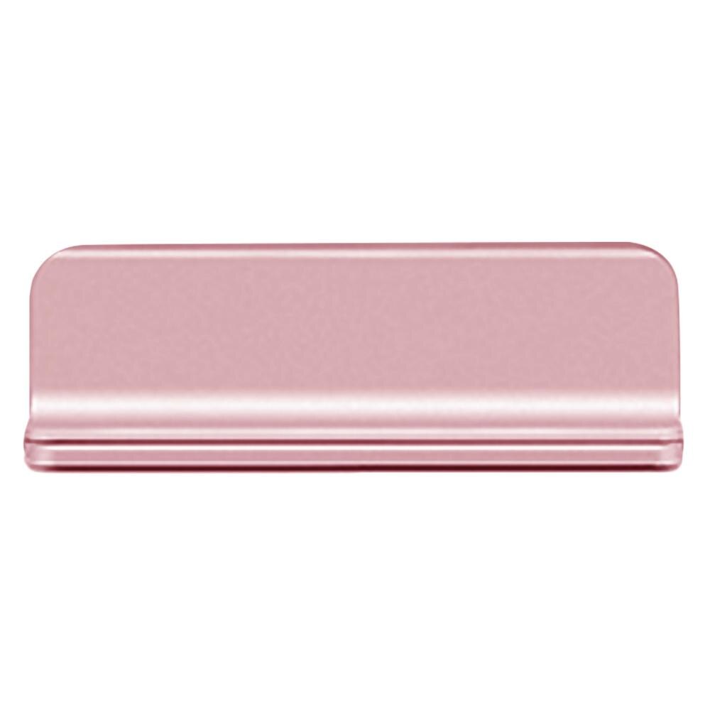 Besegad laptop-halterung, verstellbarer vertikaler ständer, platzsparend, desktop-halterung, pad für apple macbook, lenovo yoga notebook: Rosa