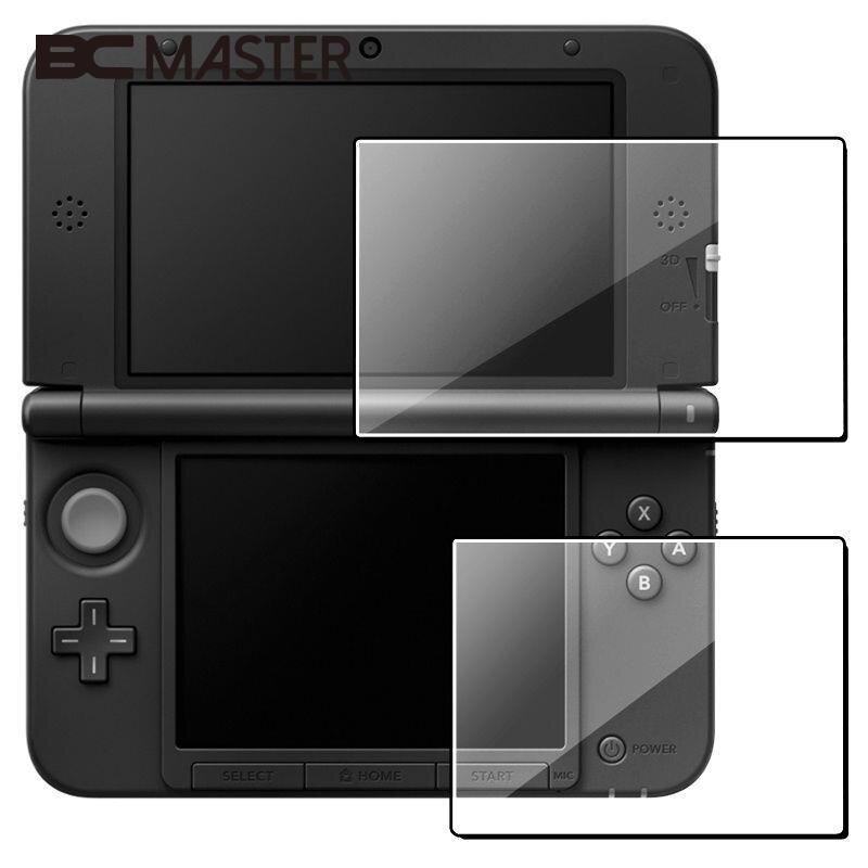 BCMaster Top +Bottom LCD Screen Protector Protect Cover Guard Filter Skin Film For Nintendo 3DS XL