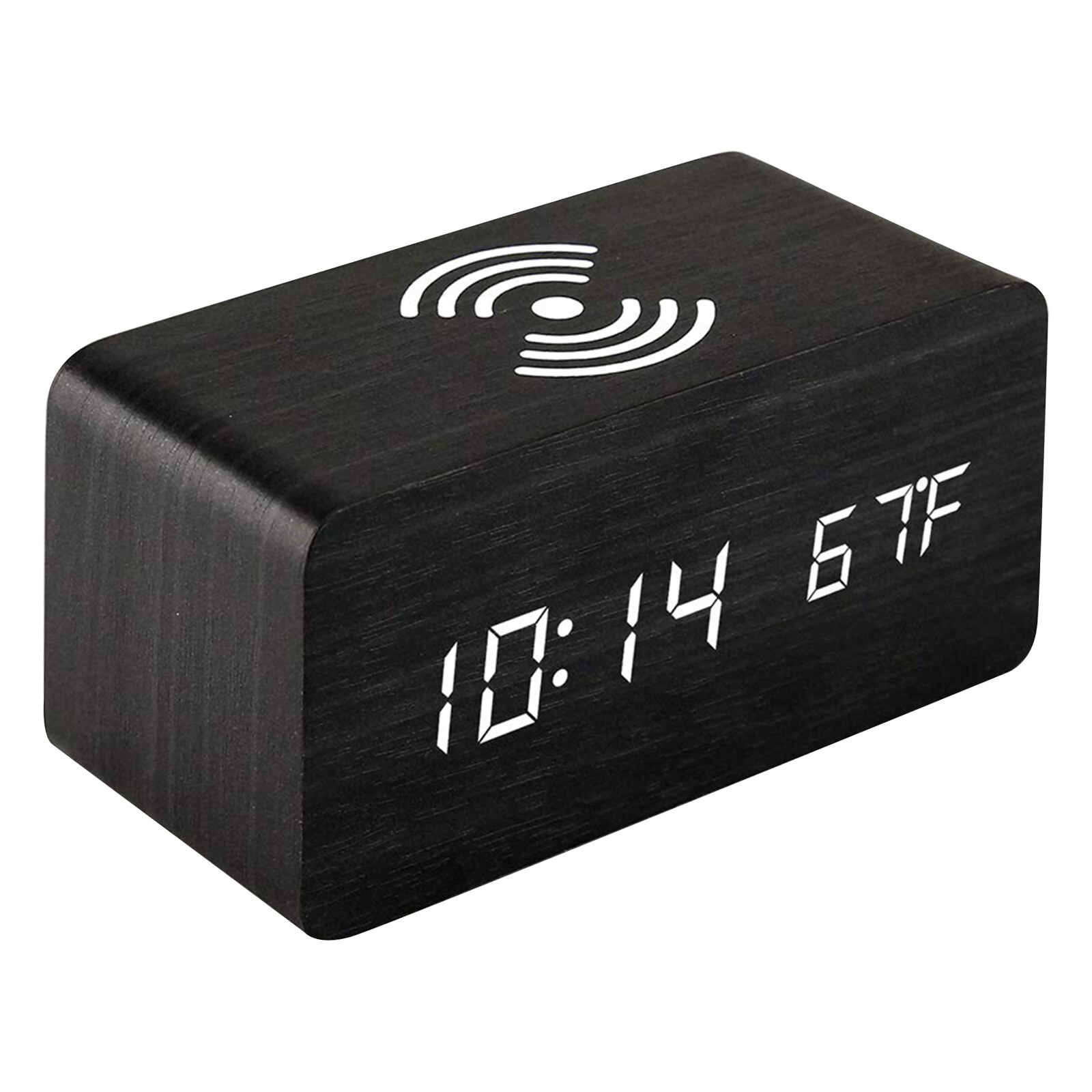Universal Desktop Electronic Alarm Clock Wireless Charging LED Clock Durable Digital Alarm Clock For Children Adult