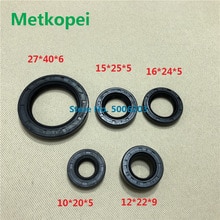 Motorrad GN125 GS125 voll komplette Motor- öl dichtung gummi getriebe welle dichtung für Suzuki 125cc GN GS 125 öl Ersatz teile