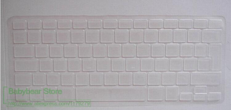 EU Euro US Version RUS Russian Keyboard Cover For Macbook Air Pro Retina 13 15 Rainbow Computer Keyboard Protector: EU Version Clear