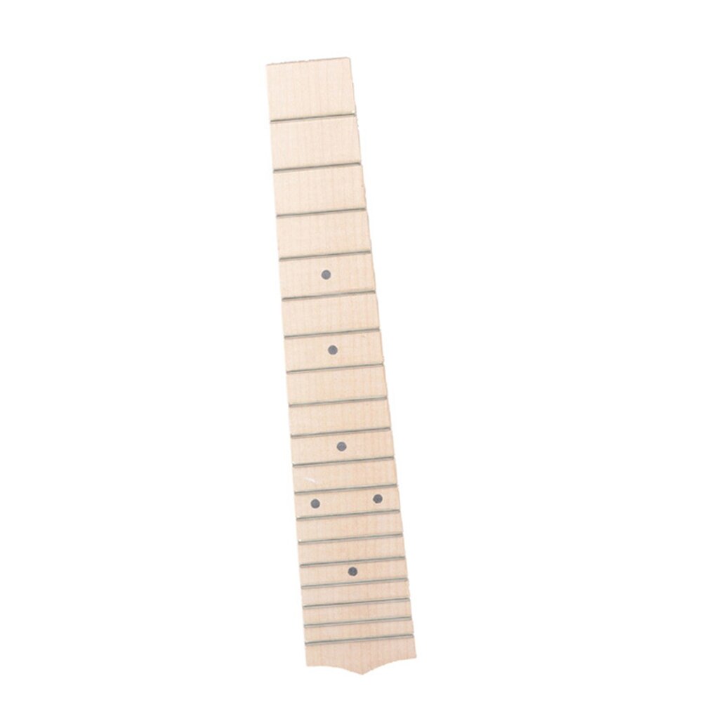 Fretboard Fretboard Neck Maple Wood 18 Frets For Ukulele Electric Guitar