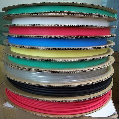 Gaine Thermorétractable Tressée Noir - 35 Mm X 8 M (1 3/8" X 26 Ft) - Ratio 2:1 - Pour Protection Et Gestion De Câbles
