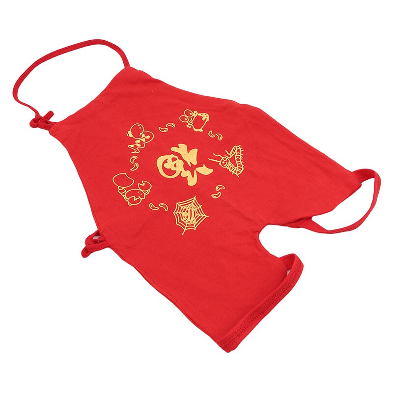 1pc Neue Stil Chinesische Klassische Schürze 0-24 Monate Baby Baby Auch Dünne Beine Schürze dichtung Schutz Bib: Five poison