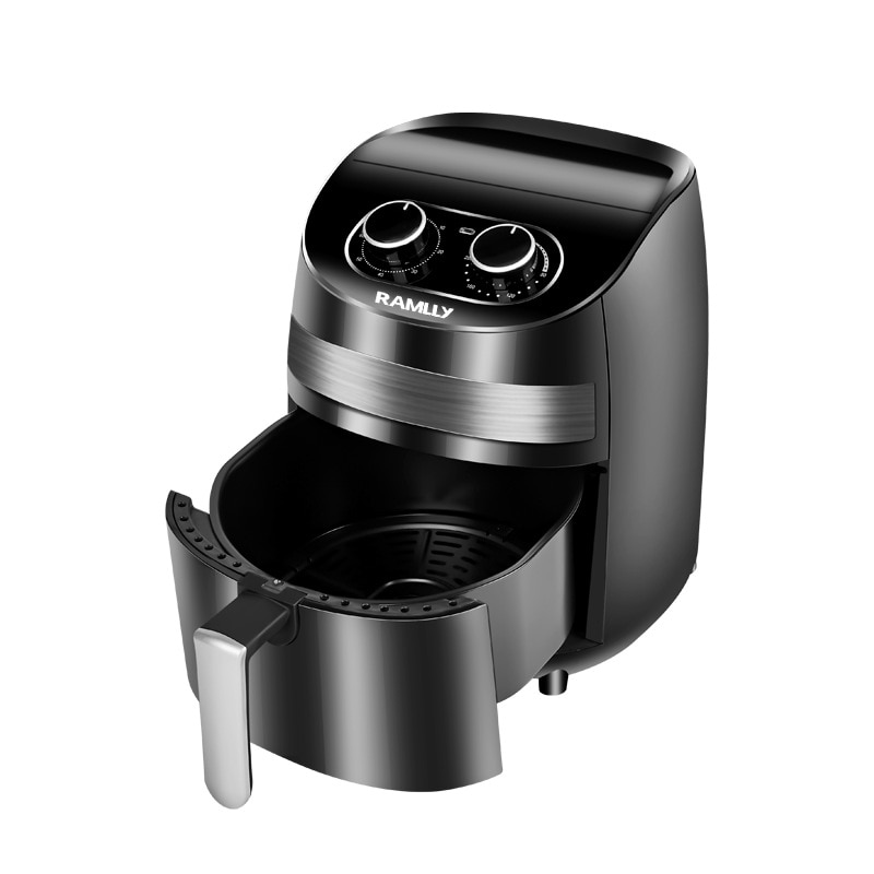 220V Air Deep-Fried Pot Home Deep Frying Pan Oil-Free Deep Frying Pan Automatic Chips Machine Intelligent Electric 3.5L