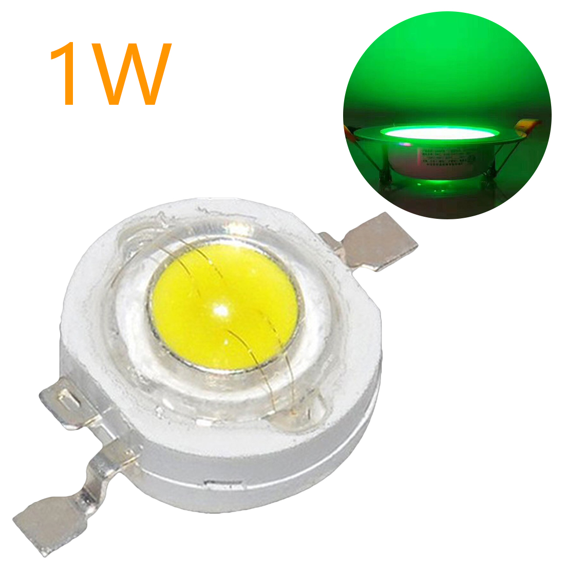 Krachtige led-lamp van 1pc echte watt met 3w 1w smd en 110-120lm leds-chip voor downlight met 3w - 18w spots