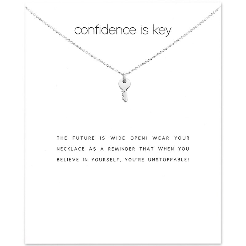 Moonxuan schlüsselanhänger-halskette, vergoldete und versilberte legierungskette, choker-schmuckhalskette für damen, karton: Schlüssel mit silber