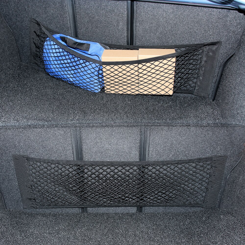 Car Organizer Trunk Net Cargo Storage Mesh Pocket For Citroen C4 Cactus C-Elysee C5 Aircross C3 Picasso Aircross c4 ds7 ds5