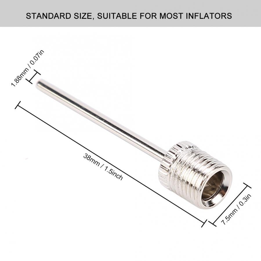 Pump Needle 100 Pcs/Set Durable Air Pump Ball Gas Filling Inflating Nozzle Needles Basketball Football Needle For Ball Tool