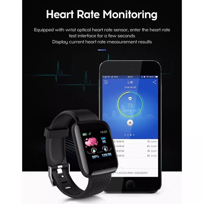 Smart Watch uomo donna Smartwatch Android Bluetooth misurazione della pressione arteriosa cardiofrequenzimetro Sport wach Smart watch 2020