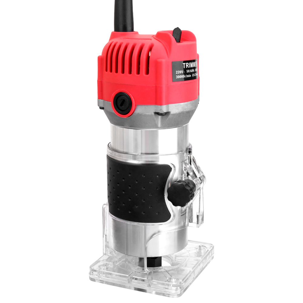 KKmoon 220V 800W Electric Trimmer Woodworking Hand Router Tools for Carpentry 30000r/min Huter Power Tools Electric Trimmer