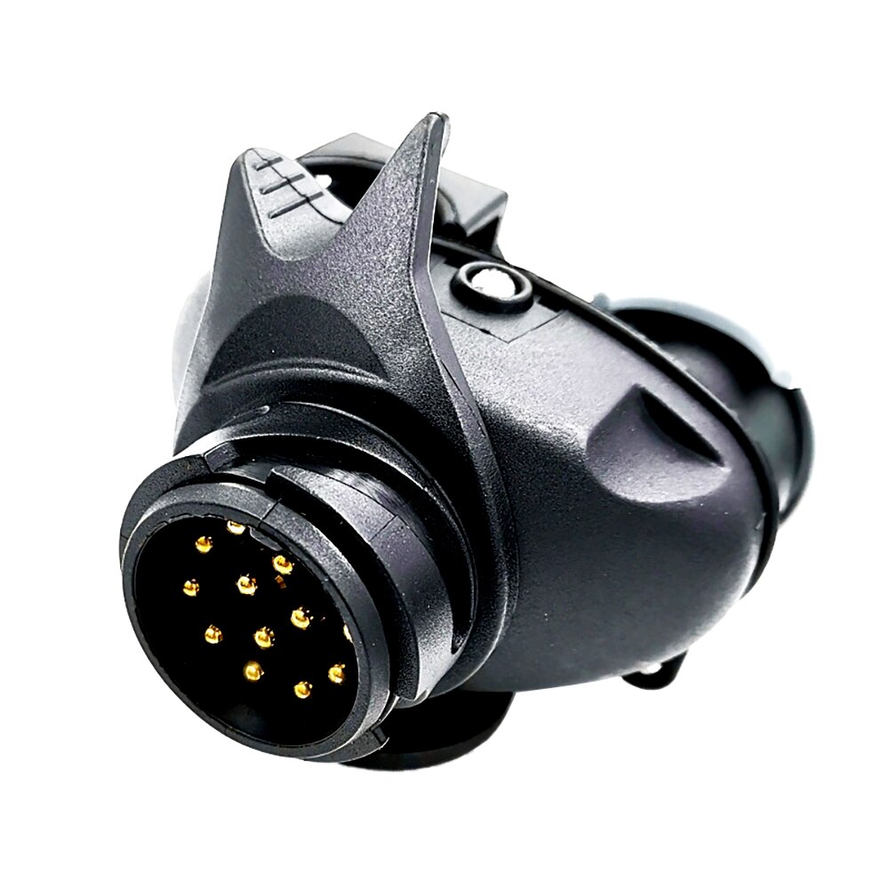 13 Pin To 7 Pin Double-head Connector RV Trailer Power Connector Plug Socket Connector