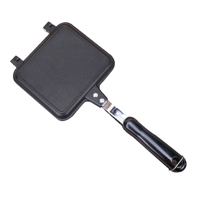 Frying Pan-Non Stick Cast Double Side Foldable Flipping Griddle Steak Cookware Pancake Frittata Pan Cooking Tools For Kitchen