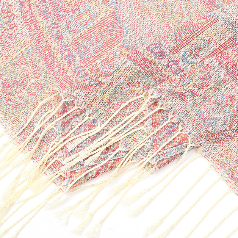 Talvi lämmin paksu pehmeä kashmir pashmina luksusmerkin jacquard-huivi naisten kaulahuivi bandana shaalipanta