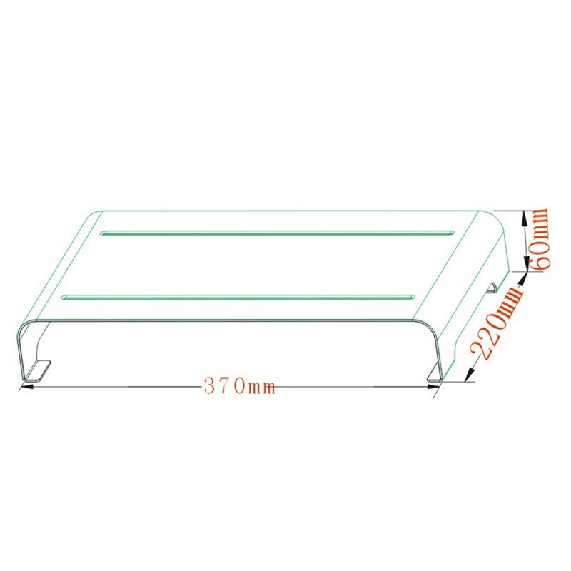 Aluminum Alloy Display Screen Storage Rack Laptop Stand Holder Bracket Heightening Mount, Computer Monitor Stand
