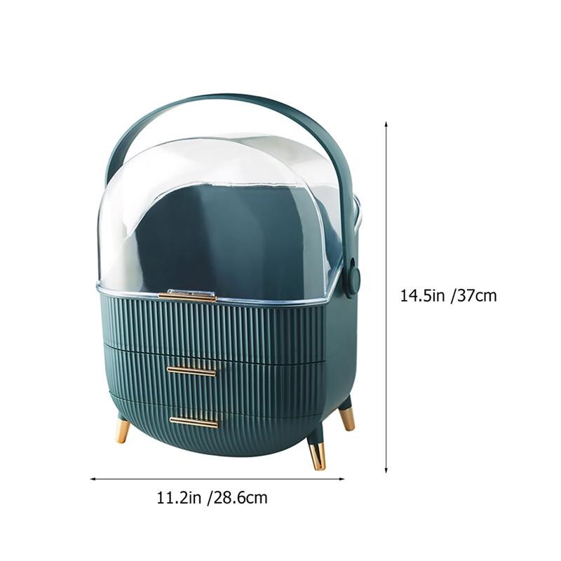 Cosmetics Storage Box Skin Care Product Case Desktop Sundry Container for Home