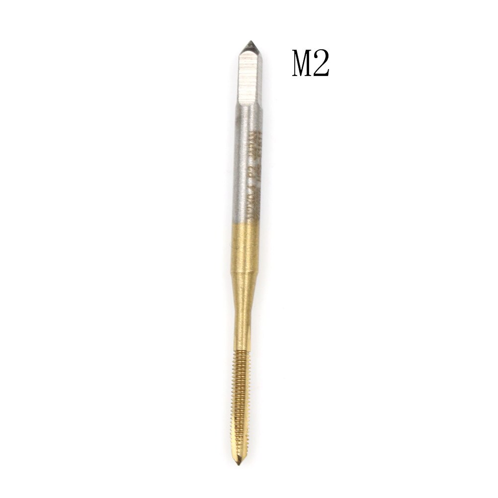 Boor M2/M2.5/M3/M3.5/M4/M5/M6/M8 Hss Titanium Machine Rechts hand Tap Spiraal Punt Draad Plug Handvat Kranen: 1