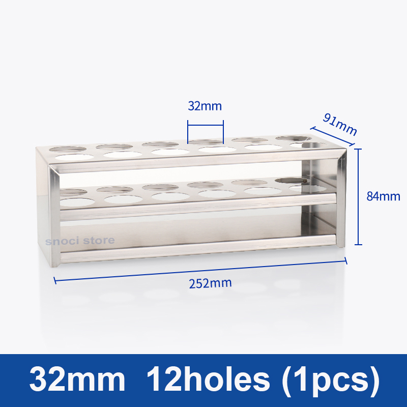 Attrezzatura da laboratorio multifunzionale per portaprovette da laboratorio con portaprovette da 21/24/40 fori, 1 pezzo: reale blu