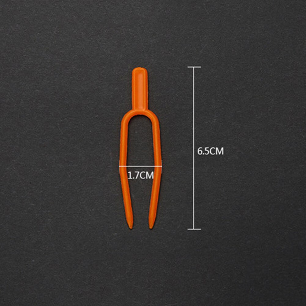 100pcs Tuin Tool Plastic Plant Clips Uitlopers bevestiging bevestiging Armatuur klem aardbei vork Landbouw Clip