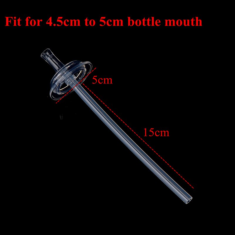 Baby Bottle Straw Replacement Wide Mouth Caliber Silicone Feeding Accessories Learn drinking cups Straw head Replace Accessory