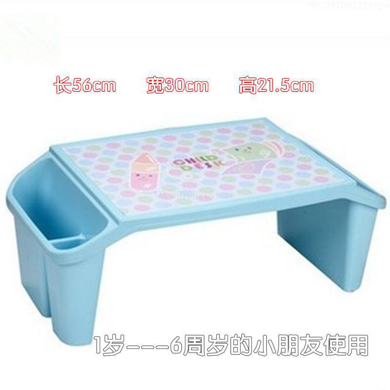 Plast mini bord til børn småbørn babys skrivebord med holder arrangør bærbare bærbare skriveborde holdbart sikkert materiale til børn: 1
