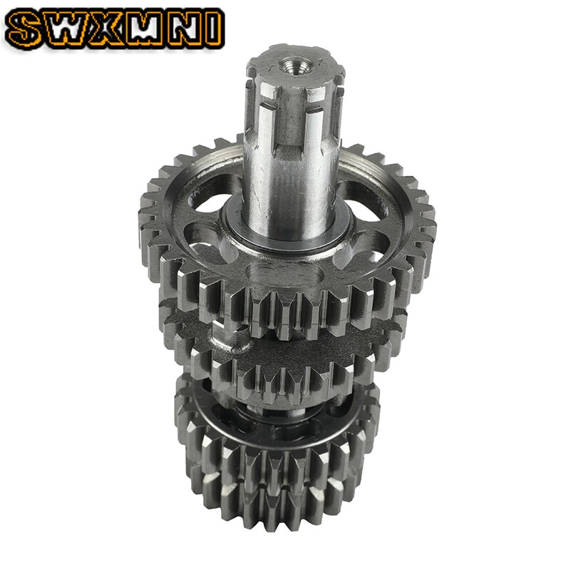 Lifan 125cc Transmission Gear Box Counter Shaft kit For LF125 125cc 1P52FMI Horizontal Engines Dirt Pit Bikes Parts