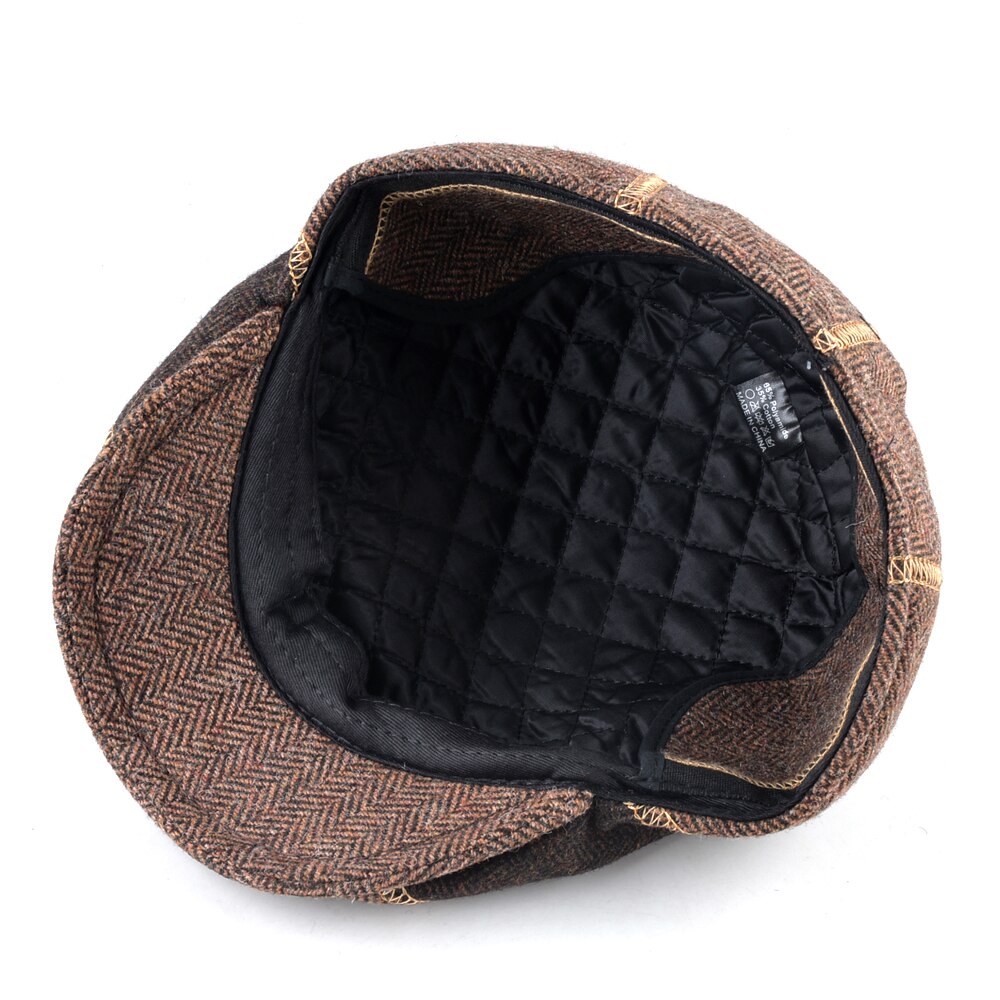 Gorras de para hombre, gorras planas informales de otoño e invierno para hombre, Boina de estilo urbano fresca para mujer, Boina Unisex