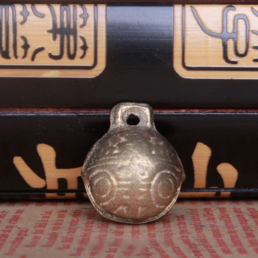 Vintage Stijl Tibetaanse Messing Bel Tiny Bead Craft Decoratieve Tijger Hoofd Etnische Armband Chinese Feng Shui