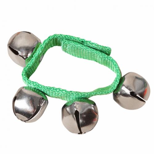 Baby Infant Kids Hand Wrist Bell Ring Rattle Education Musical Bracelet Toy: Green