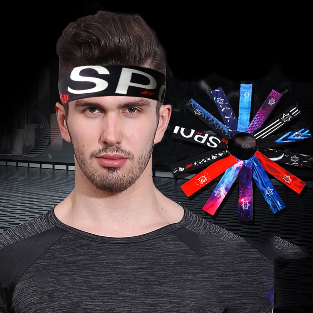 Sport Zweet Hoofdband Zweetband Yoga Haarbanden Hardlopen Fietsen Fitness Hoofd Anti Zweet Bands Sport Haarband Voor Mannen Vrouwen