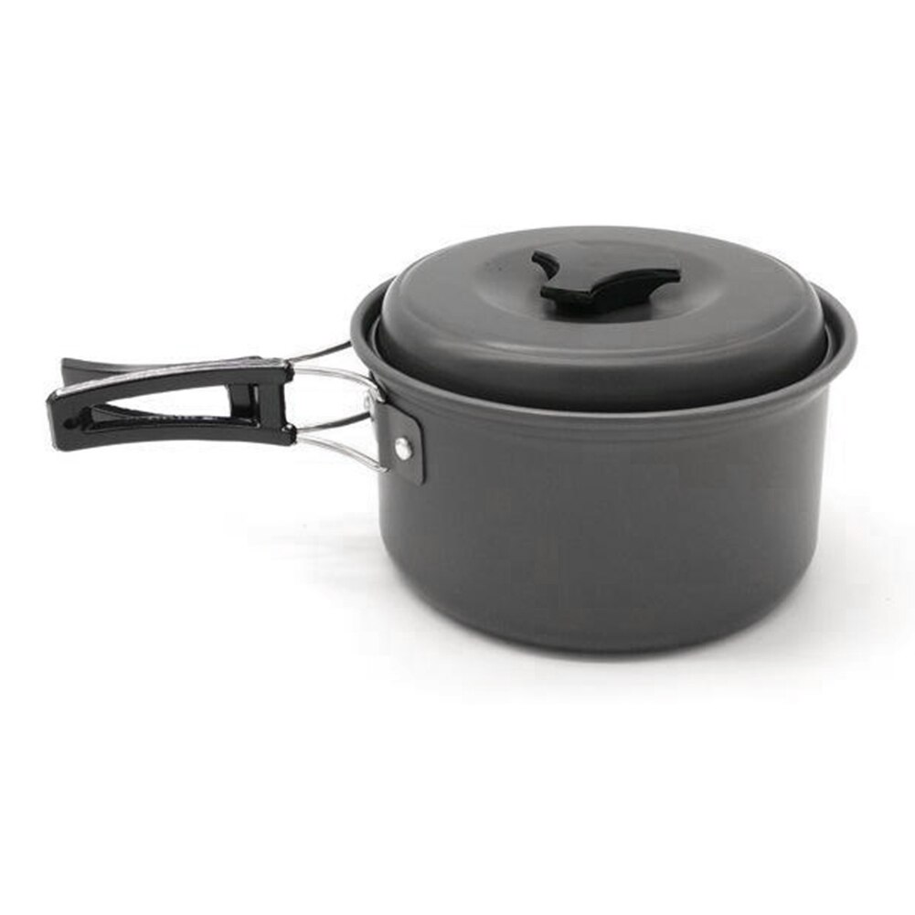 Outdoor Wandelen Camping Kookgerei 1 Persoon Reizen Servies Picknick Servies Potten Kookgerei Kamp Apparatuur
