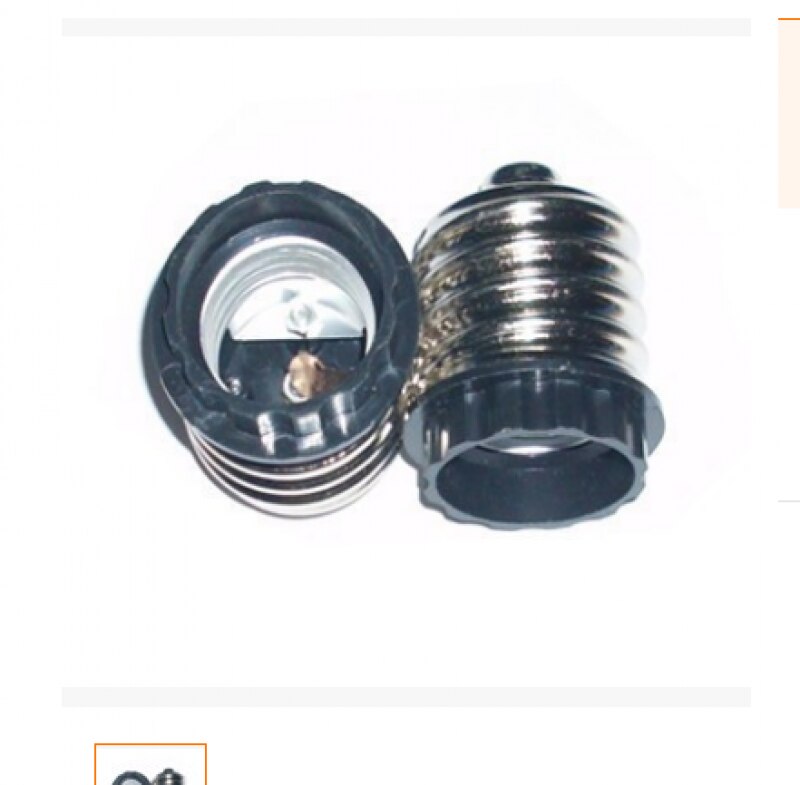 Car Light Bulb Car LED GU24-E17-G24-E40 to E27 E14 to 2 E27 White LED Light Lamp Bulb Adapter Holder Socket Car lamp Accessories: E40 to E27
