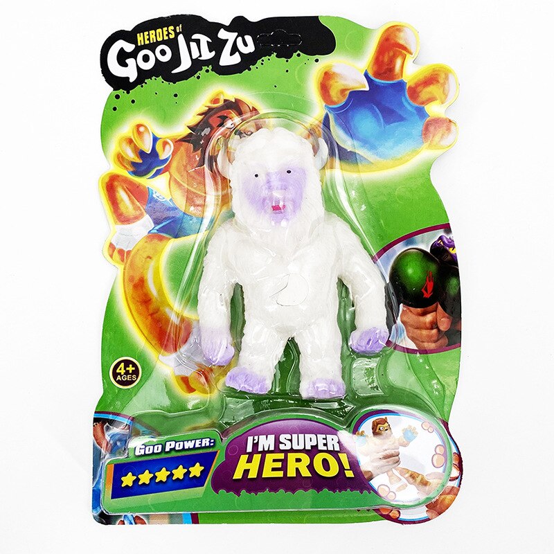 Caldo! Goo Jit Giochi Zu Super Heroes Squeeze Squishy Aumento Anti-Stress Giocattoli Figurine Da Collezione Bambole Morbide Per I Bambini Il Regalo: 6