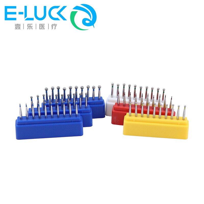 100pcs Polishing Drill Dental Diamond Burs BR 1.6mm Polisher Bur Accessories For Dentist Teeth Whitening