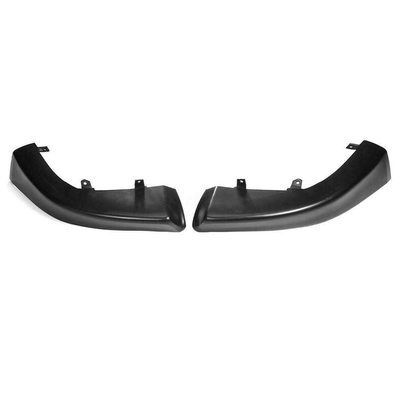 2Pcs Car Front Bumper Splitter Lip Spoiler Body Kit Diffuser Protector Black for Mitsubishi Lancer
