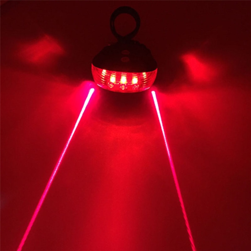 Fietsverlichting Fiets Led Licht Knipperen Lamp Met Batterij Achterlicht Achter Fietsen Fiets Veiligheidswaarschuwing Led Licht Modi