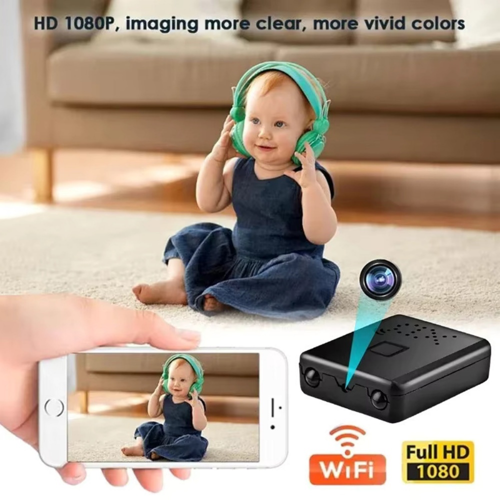 2025 Xiaomi MIJIA XD WiFi 1080P Full HD Câmera 2.4GHz Visão noturna Carro Monitoramento de segurança doméstica Gravador de vídeo de proteção doméstica