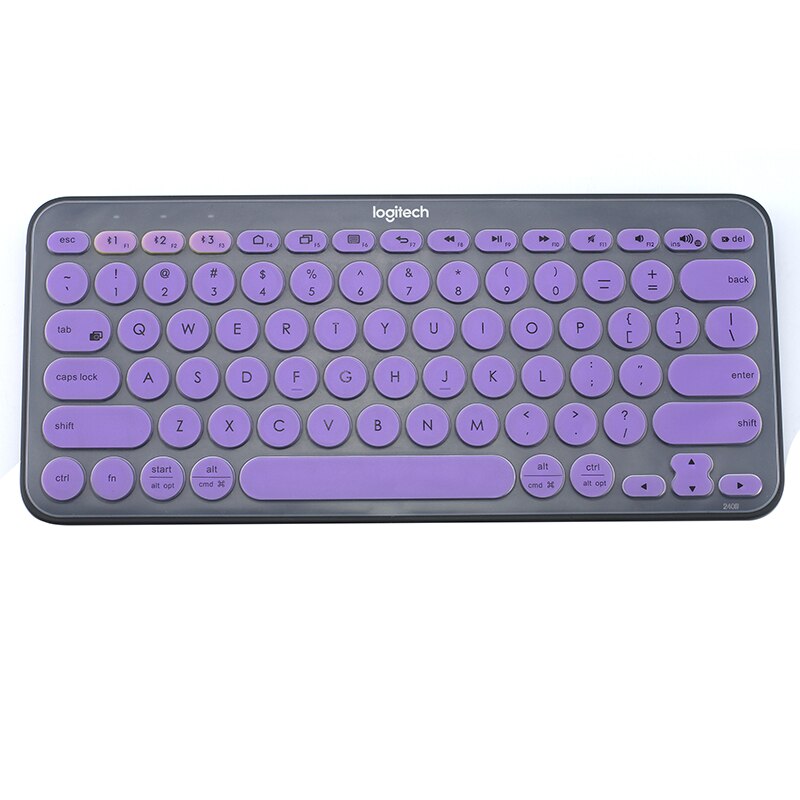 Tastatur Abdeckung für Logitech K380 Drahtlose Bluetooth Tastatur Silikon Wasserdichte Tastatur Aufkleber Geschmack Vollständige Abdeckung Film