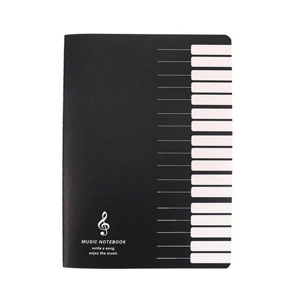 18 Sheets Music Practice Notebook Piano Violin Book Universal Five-line Notebook for Violin Piano Pactice Music Tool: 16 Sheets
