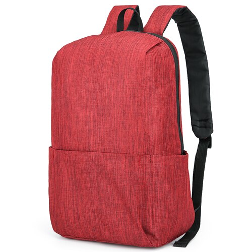 Casual dames rugzak tas dames heren waterbestendig lichtgewicht outdoor reistassen student schooltas laptop rugzak: Rood