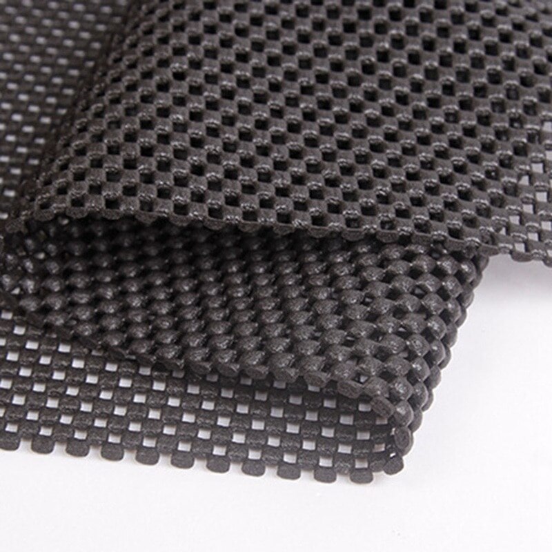 Alfombrilla antideslizante multiusos para coche, alfombrilla antideslizante de PVC para maletero de coche, color negro, 150x50CM