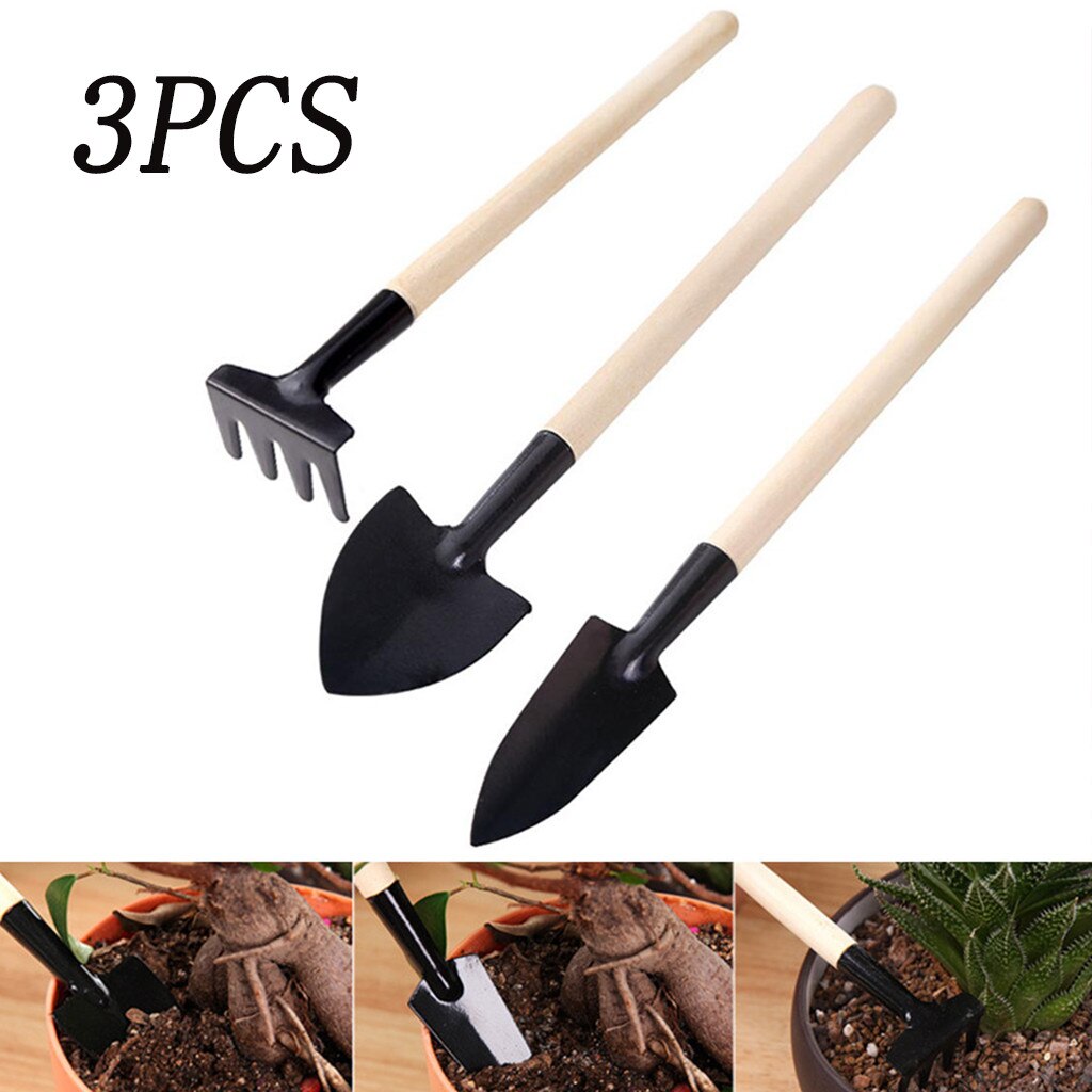 Herramienta de mano para jardín, pequeño, transplantador, multifuncional, para jardinería interior, cuidado de plantas, accesorios de jardín